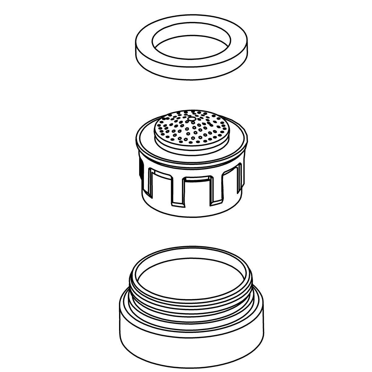 KOHLER Kit, 1.75 Gpm Aerator Kit - Polished Chrome, K-1286339-CP