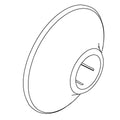 KOHLER Shower Arm Flange - Matte Black, K-1286424-BL