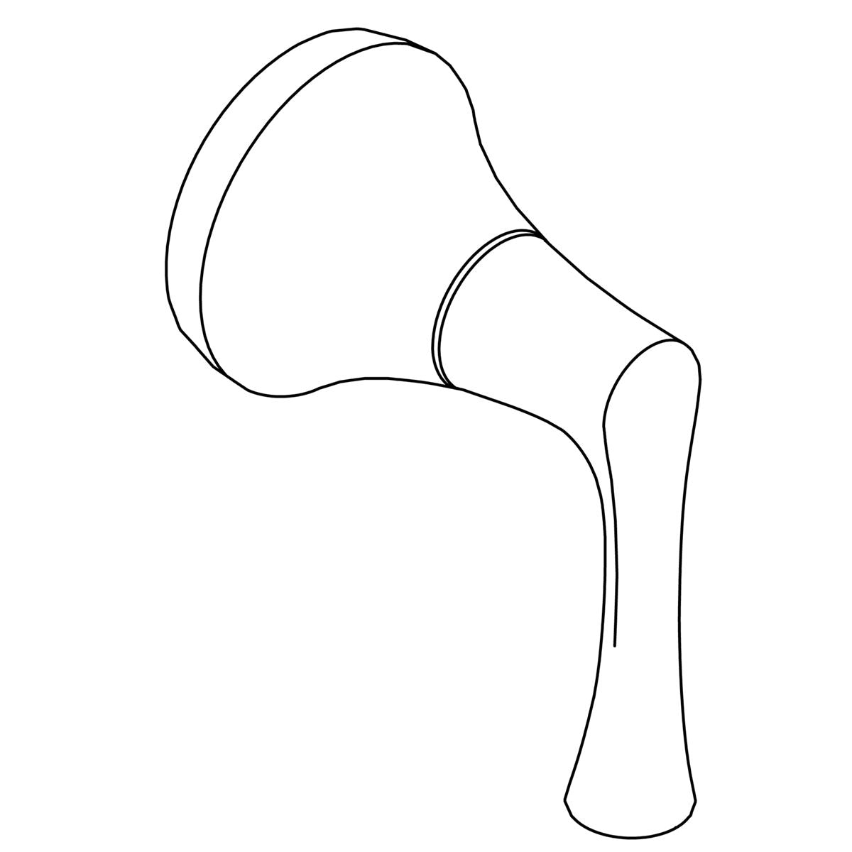 KOHLER Assembly, Handle - Matte Black, K-1286429-BL