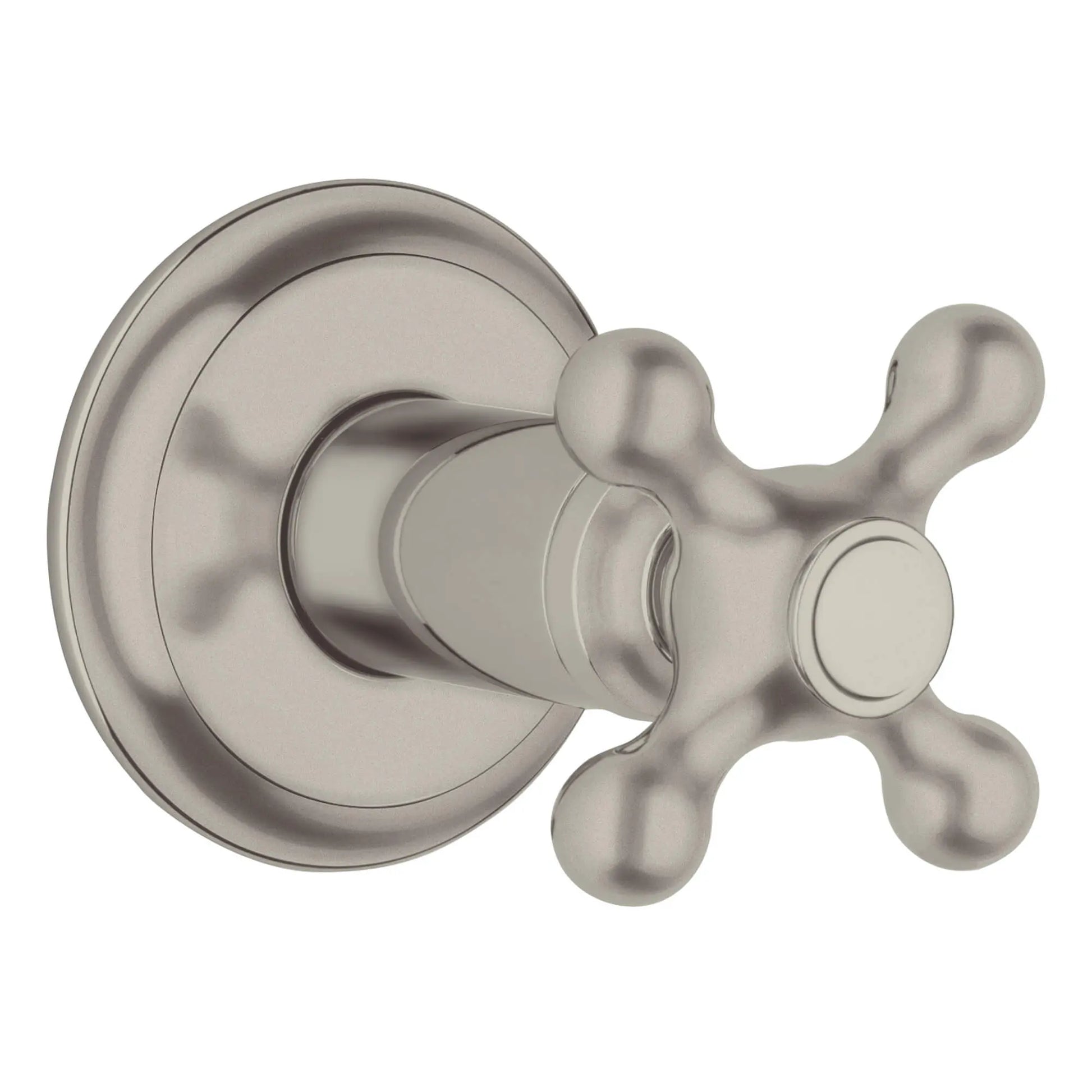 GROHE 19827EN0 Seabury Volume Control Valve Trim with Cross Handle - Brushed Nickel