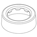 KOHLER Escutcheon - Vibrant Brushed Moderne Brass, K-1287168-2MB