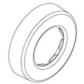 KOHLER Wall Escutcheon - Vibrant Brushed Moderne Brass, K-1287278-2MB
