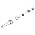 KOHLER Lever Handle Assembly - Polished Chrome, K-1287291-CP