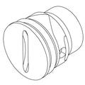 KOHLER Assembly-Cover Batt;Bd-N443;Cover-Batt-Minus, K-1287759