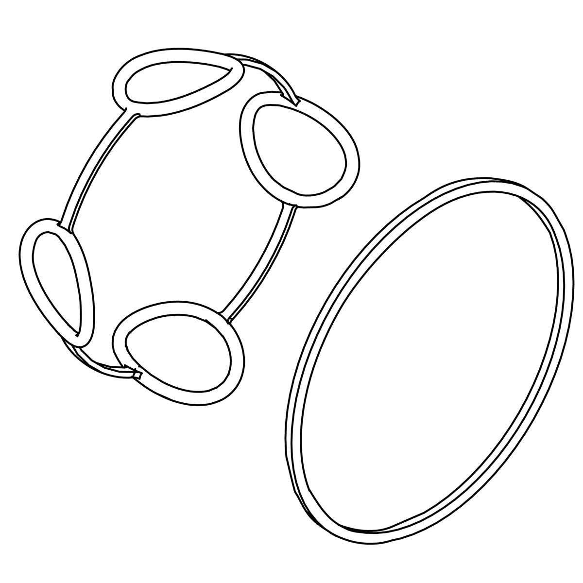 KOHLER Kit, Cartridge O-Rings, K-1288537