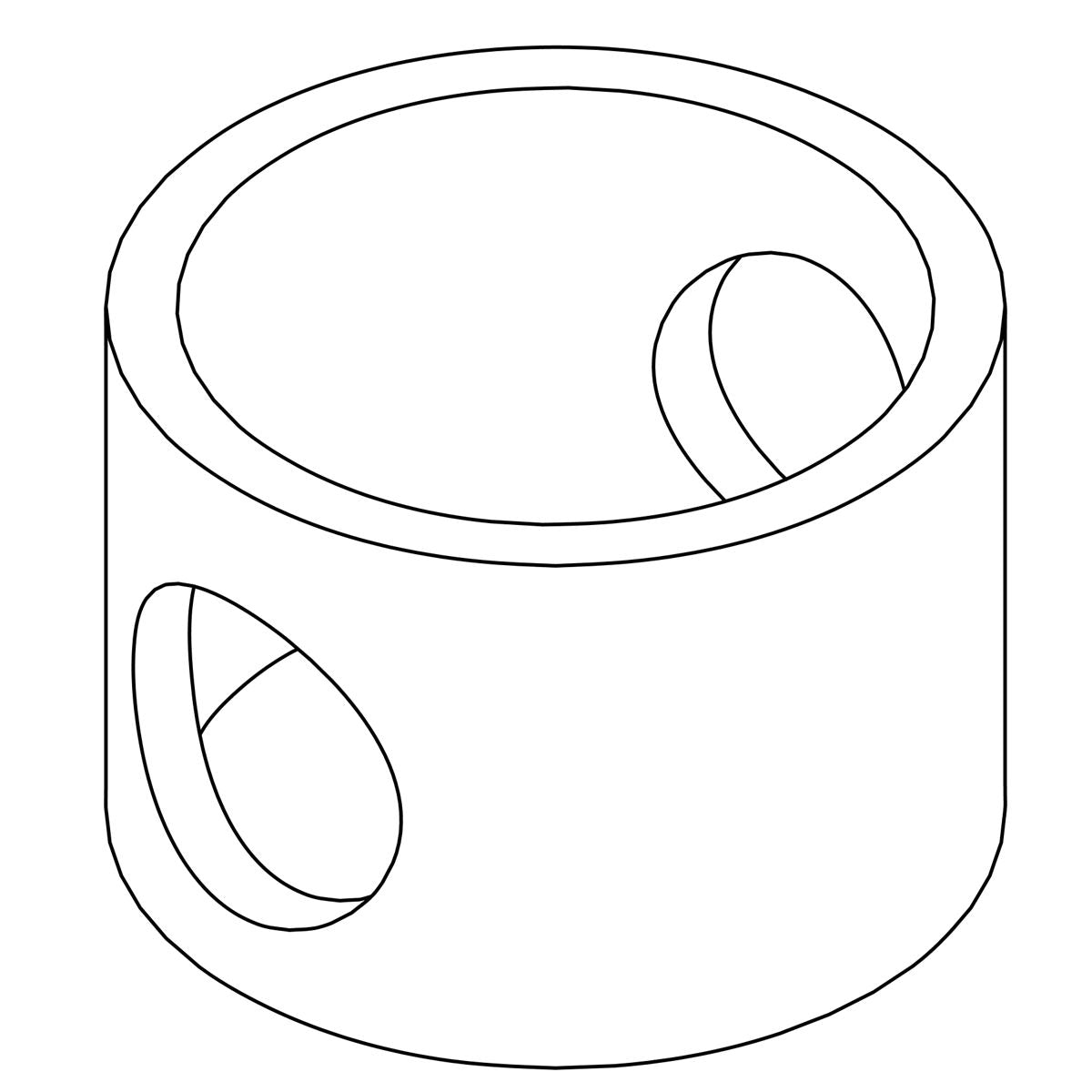 KOHLER OVERFLOW SHELL SERVICE KIT, K-1289829