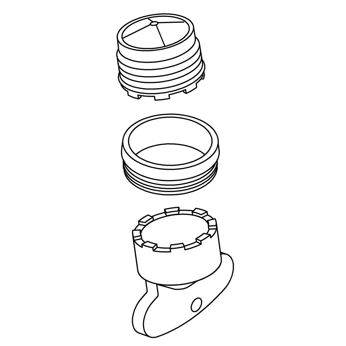 KOHLER Aerator Kit - Vibrant Polished Nickel, K-1290229-SN