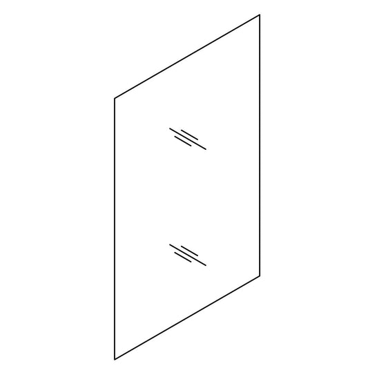 KOHLER Door Assembly, Mirrored Cabinet, 20X26, Flat, K-1293671