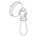 KOHLER Handle Kit - Vibrant Brushed Moderne Brass, K-1295275-2MB