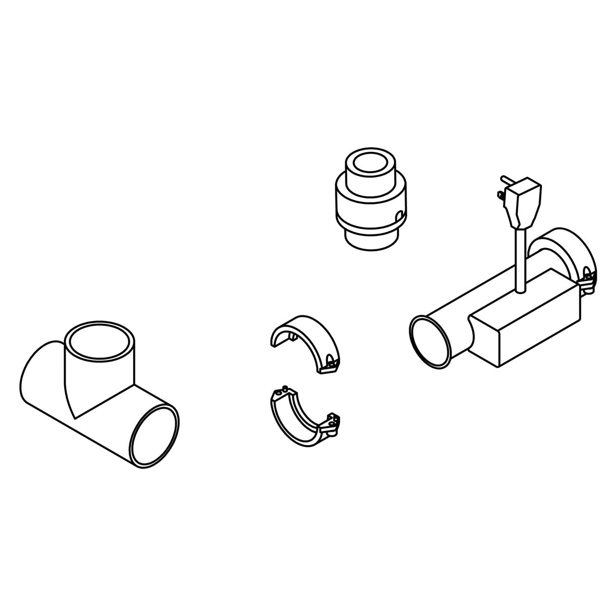 KOHLER IN-LINE 120V PROFLEX HEATER KIT, K-1295994
