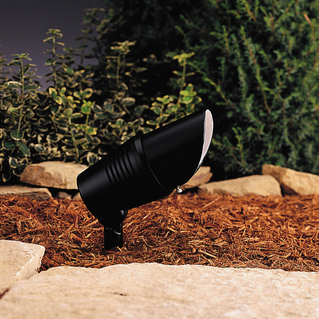 KICHLER 15382BK 12V 1 Light Accent Black