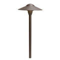 KICHLER 15310AZT 8" Dome 12V Path Light Textured Architectural Bronze