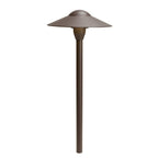 KICHLER 15310AZT 8" Dome 12V Path Light Textured Architectural Bronze