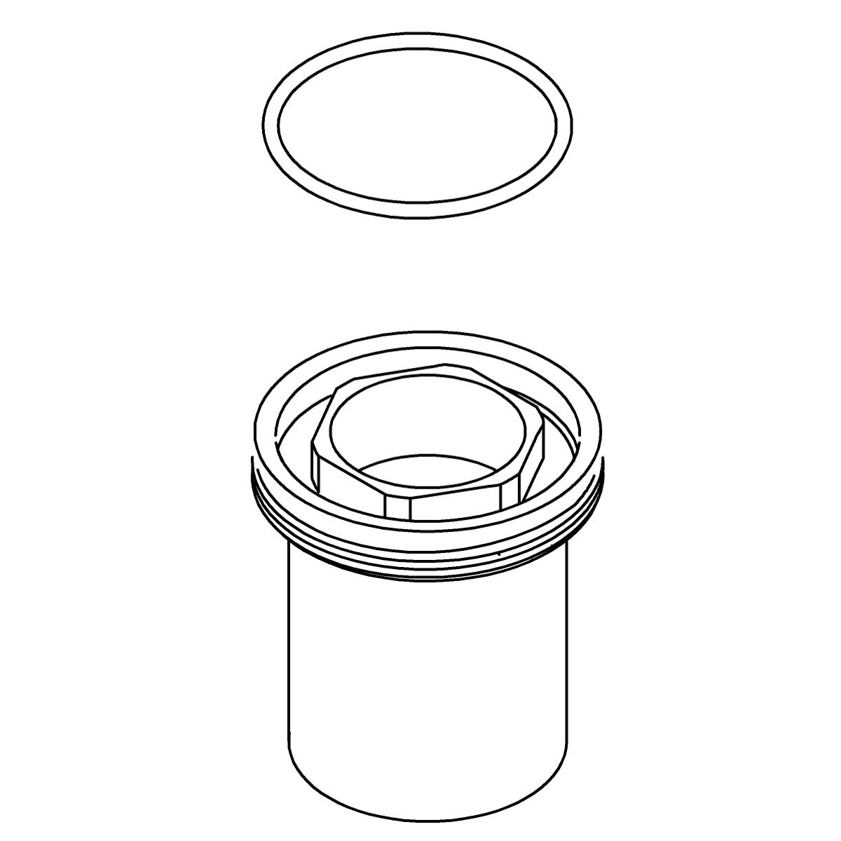 KOHLER Valve Nut Assembly, K-1297136