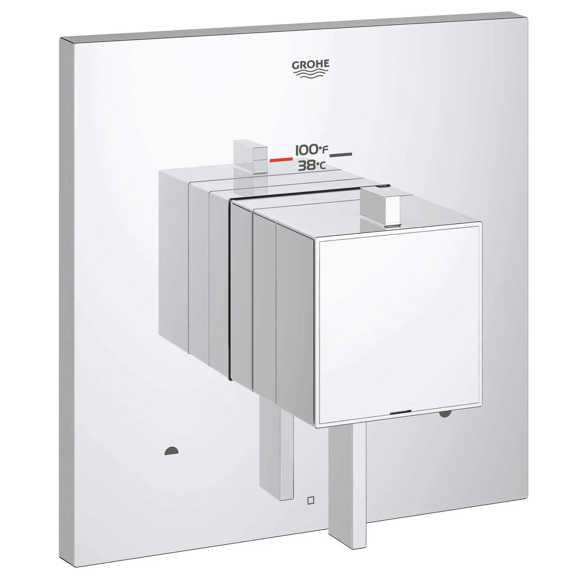 GROHE 19927000 Grohflex Dual Function Thermostatic Valve Trim - Chrome