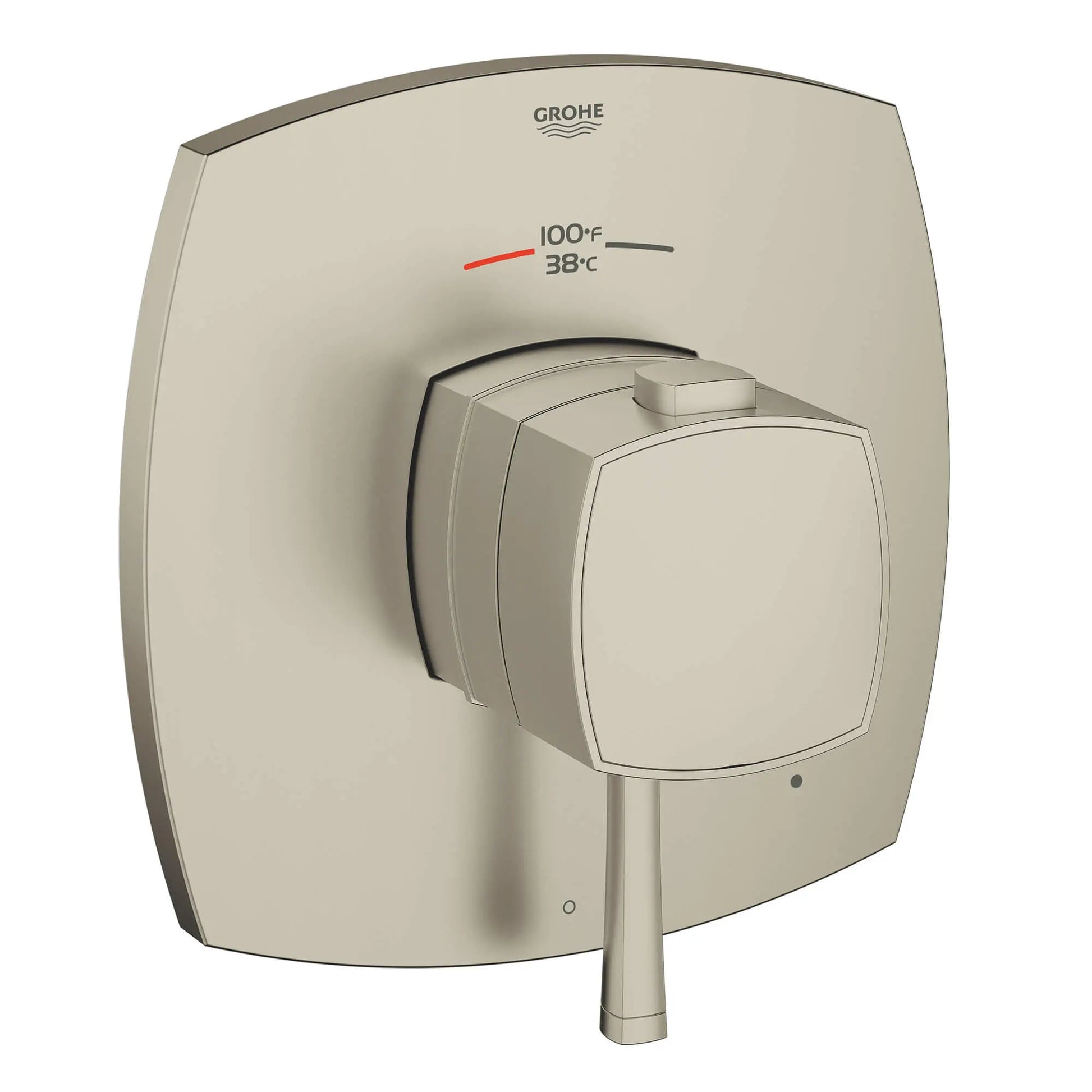 GROHE 19935EN0 Grandera Single Function Thermostatic Valve Trim - Brushed Nickel