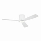 KICHLER 300154MWH Kichler 54 Inch Volos 3 Blade Indoor Ceiling Fan In Matte White With Matte White Blades