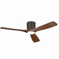 KICHLER 300154SNB Kichler 54 Inch Volos 3 Blade Indoor Ceiling Fan In Satin Natural Bronze With Walnut Blades