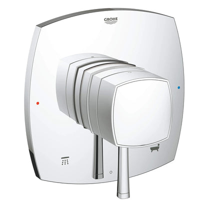GROHE 19938000 Grandera Dual Function Pressure Balance Trim with Control Module - Chrome