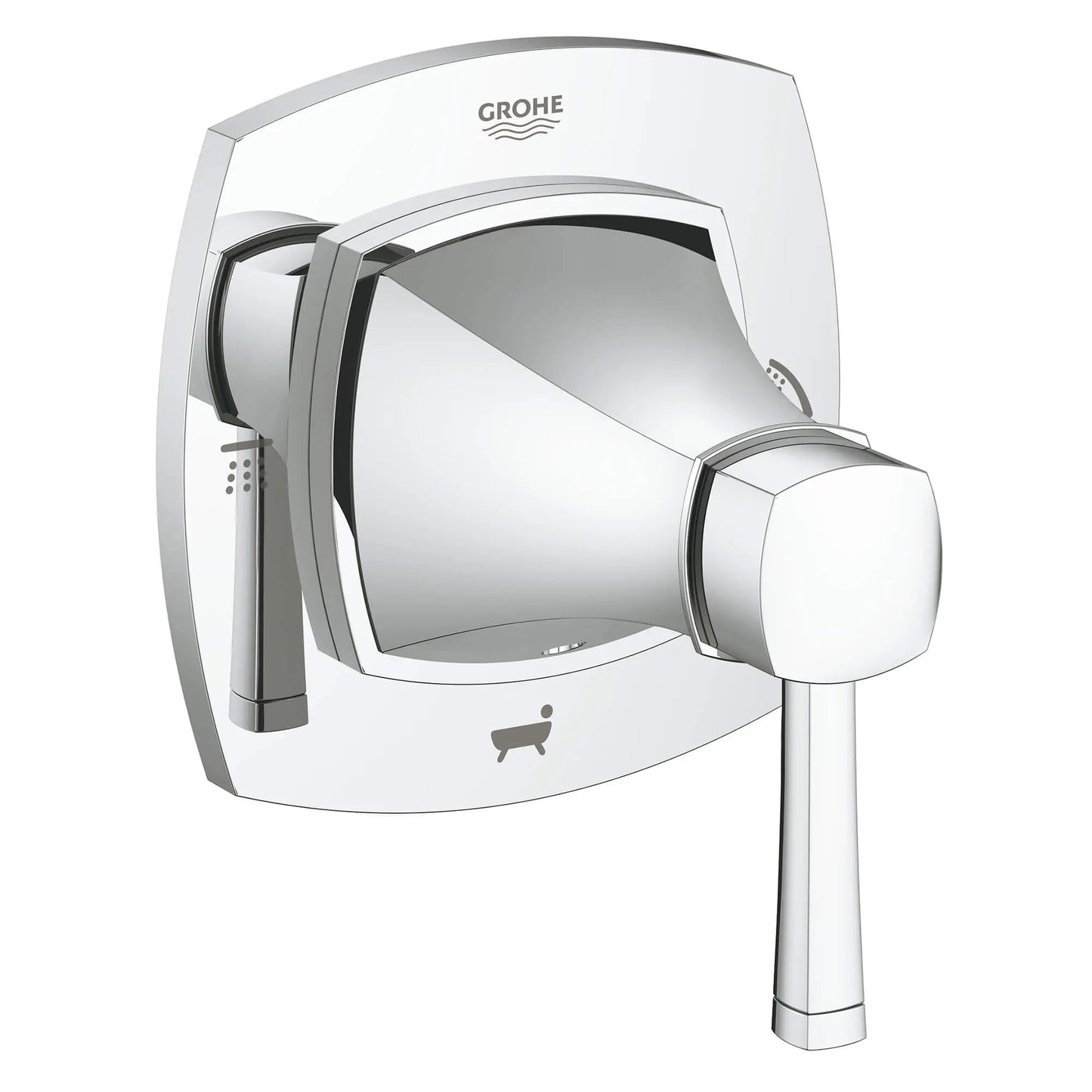 GROHE 19942000 Grandera 3-Way Diverter Trim - Chrome