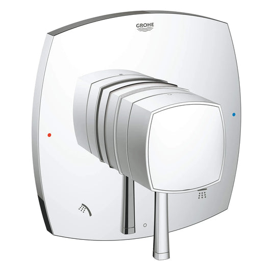GROHE 19946000 Grandera Dual Function Pressure Balance Trim with Control Module - Chrome