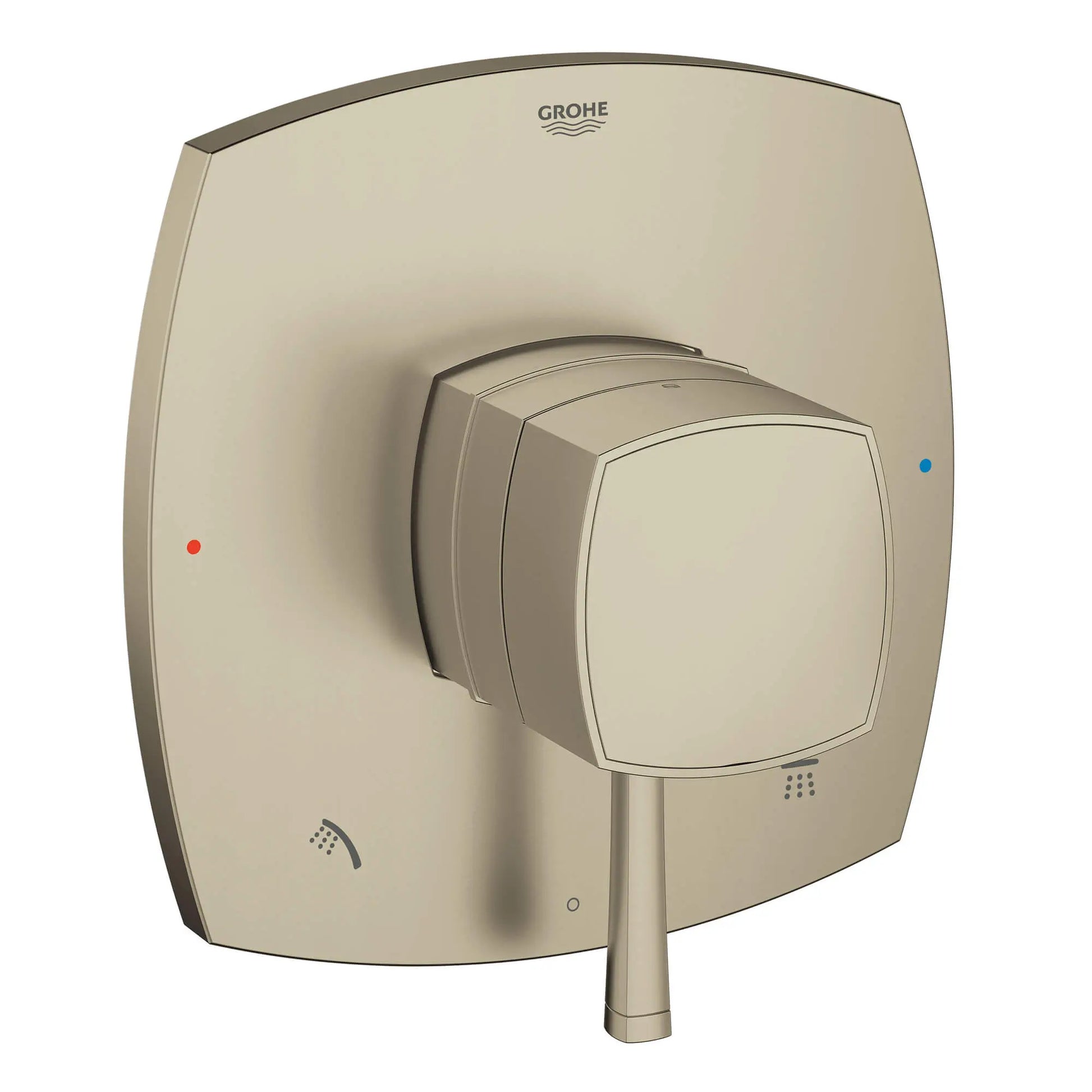 GROHE 19946EN0 Grandera Dual Function Pressure Balance Trim with Control Module - Brushed Nickel
