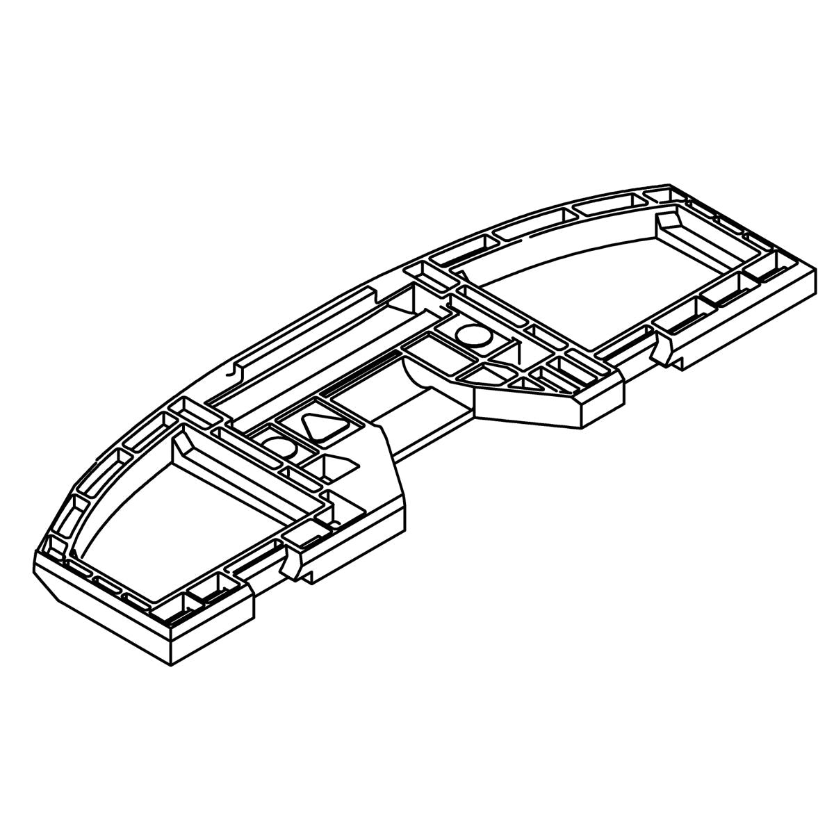 KOHLER Mounting Plate Asm,210Mm, K-1300120
