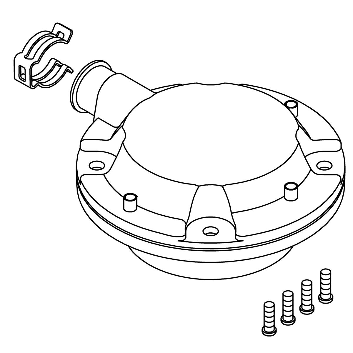 KOHLER ASM DELUGE ACTUATOR, K-1300492