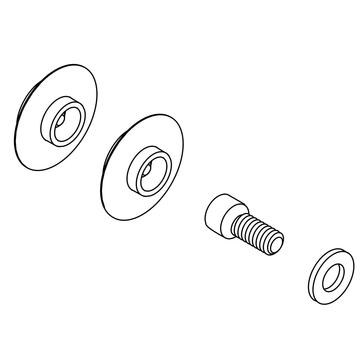 KOHLER Kit, Center Fastener, K-1300734