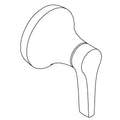 KOHLER Handle Assembly - Vibrant Brushed Nickel, K-1300866-BN