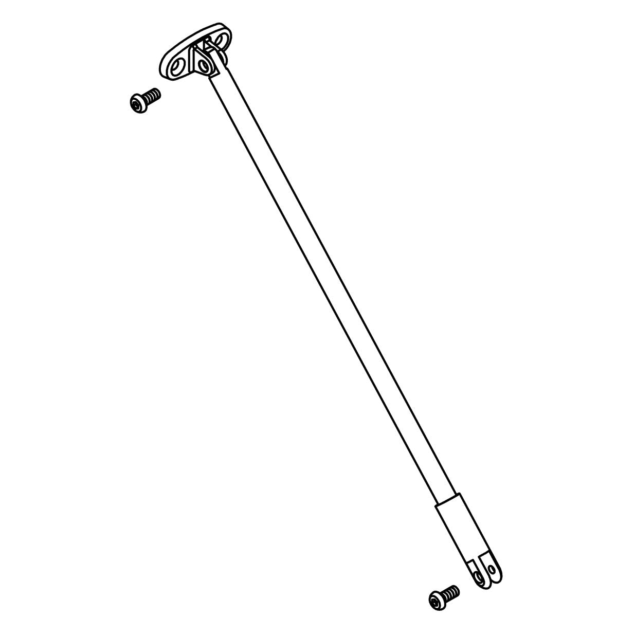 KOHLER Wall Brace Assembly Kit - Polished Chrome, K-1301331-CP