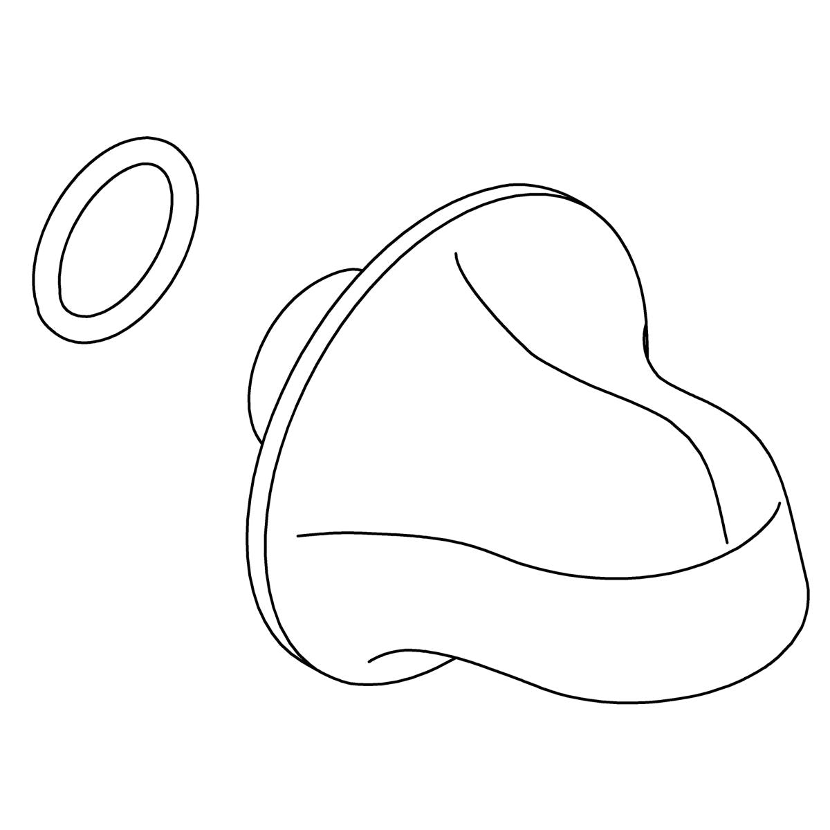 KOHLER Spout Assembly Shlfbk - Polished Chrome, K-1301361-CP