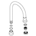 KOHLER Spout Assembly,Gooseneck Kit-Short - Polished Chrome, K-1301519-CP