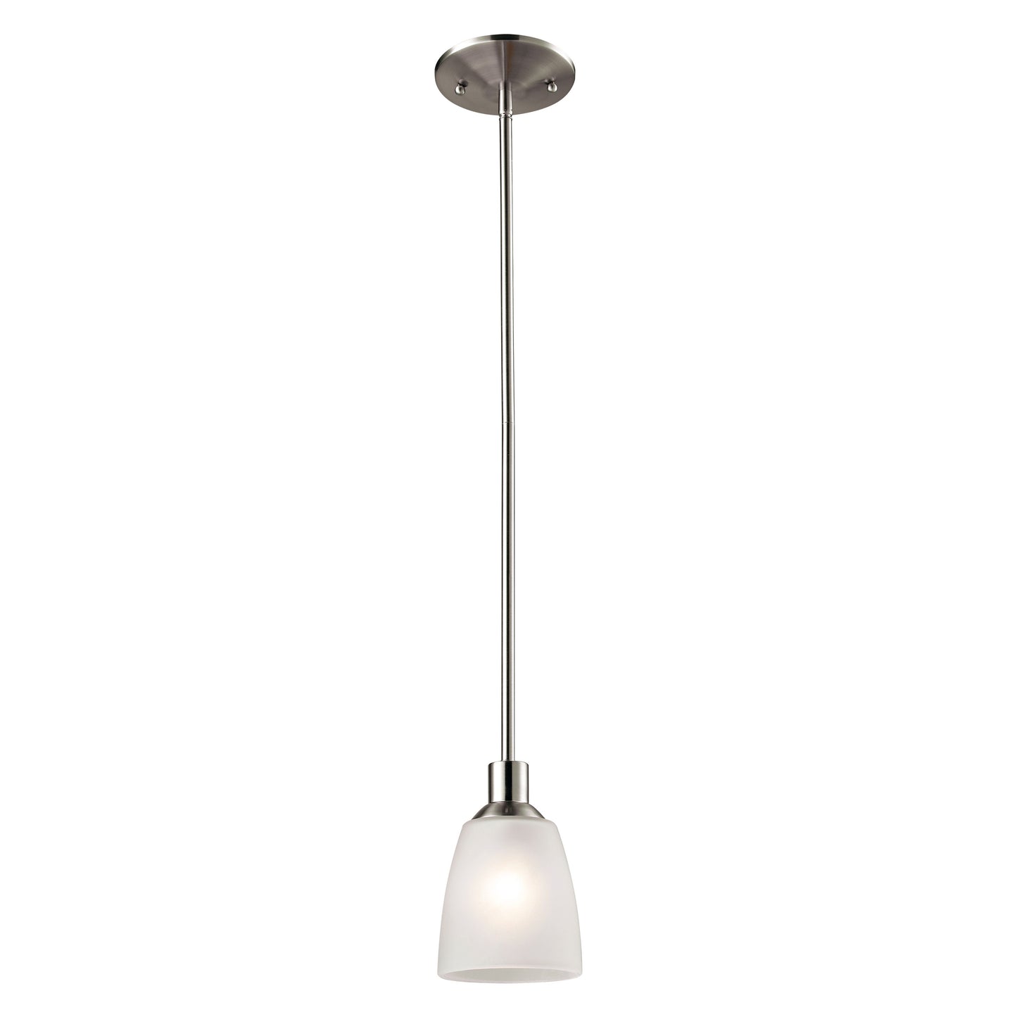 THOMAS 1301PS/20 Jackson 4'' Wide 1-Light Mini Pendant - Brushed Nickel