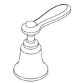 KOHLER Handle Assembly, Service - Vibrant Brushed Nickel, K-1302529-BN