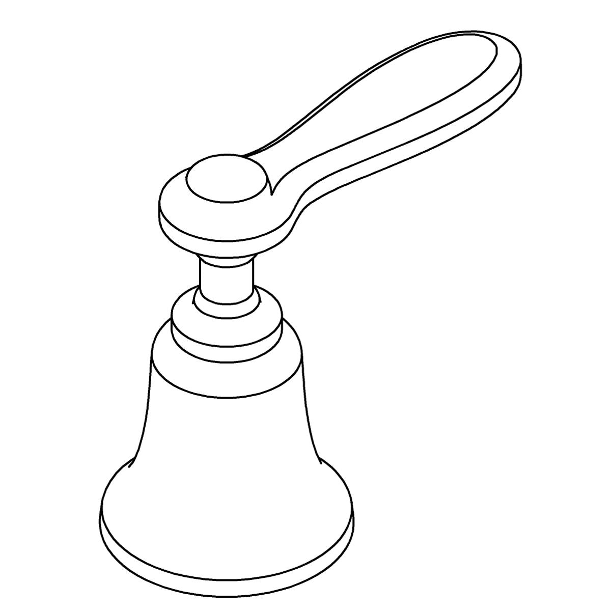 KOHLER Handle Assembly, Service - Vibrant Brushed Nickel, K-1302529-BN