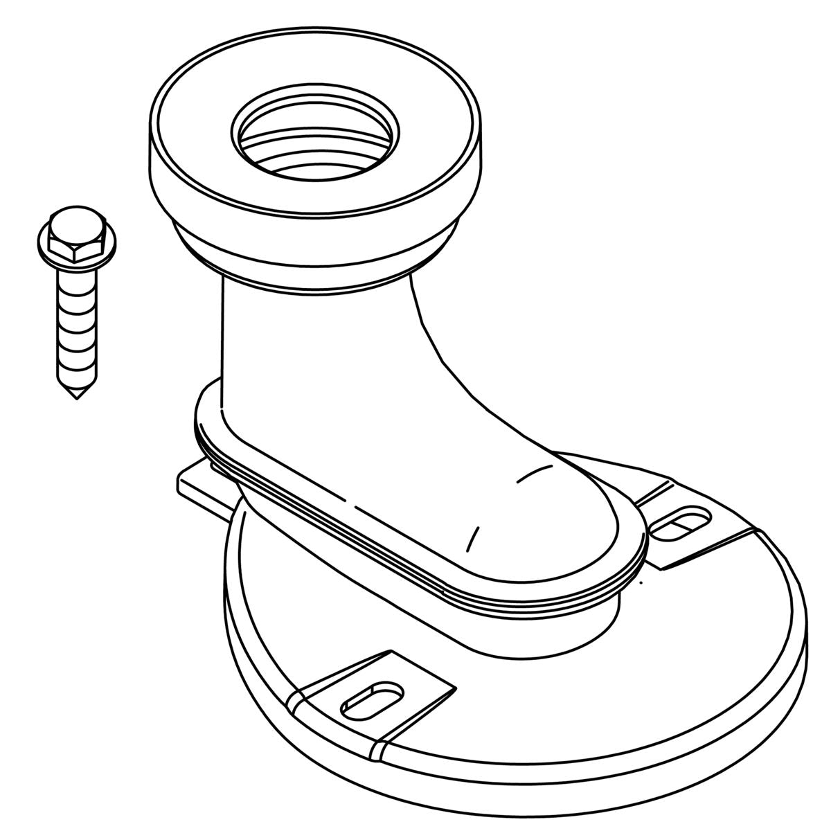 KOHLER PLASTIC TRAPWAY SERVICE KIT, K-1302617