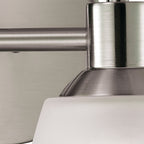 THOMAS 1302BB/20 Jackson 14'' Wide 2-Light Vanity Light - Brushed Nickel