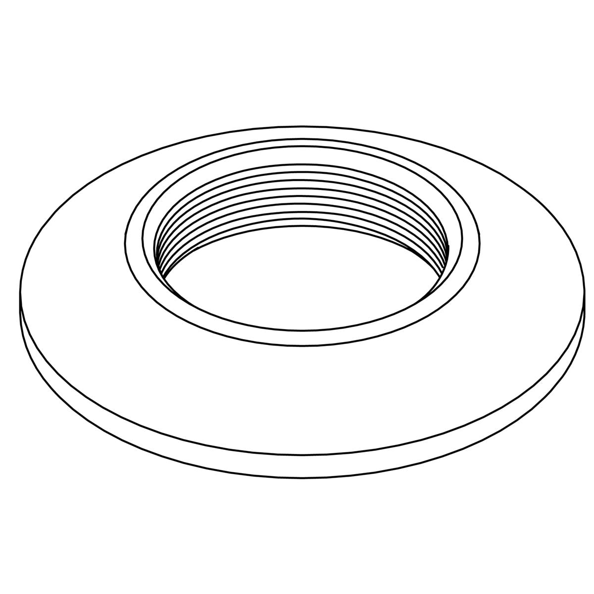 KOHLER Escutcheon, Spout - Polished Chrome, K-1303082-CP