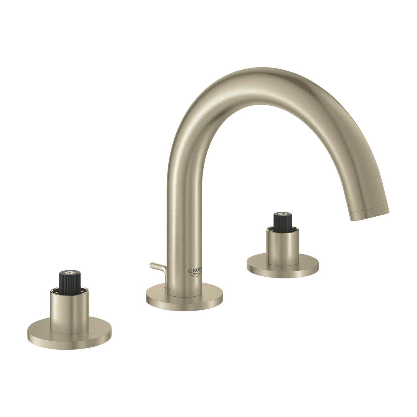 GROHE 20072EN3 Atrio New 8-inch Widespread 2-Handle S-Size Bathroom Faucet 1.2 GPM - Brushed Nickel