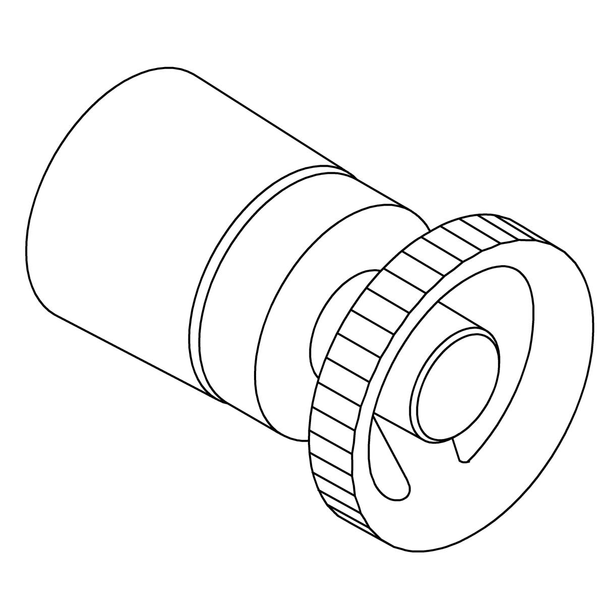 KOHLER Industrial Handle Assembly - Matte Black, K-1305962-BL