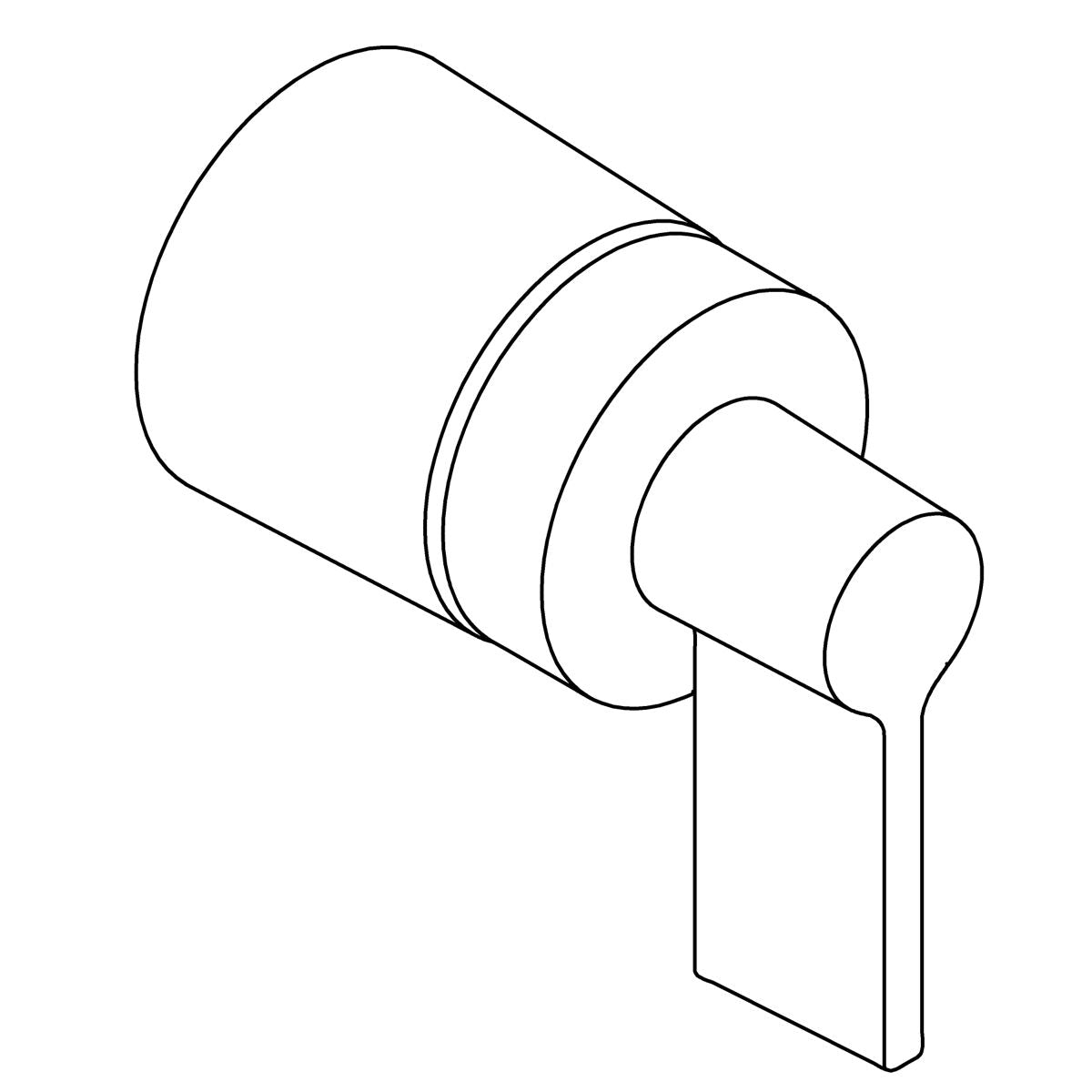 KOHLER Lever Handle Assembly - Matte Black, K-1305963-BL