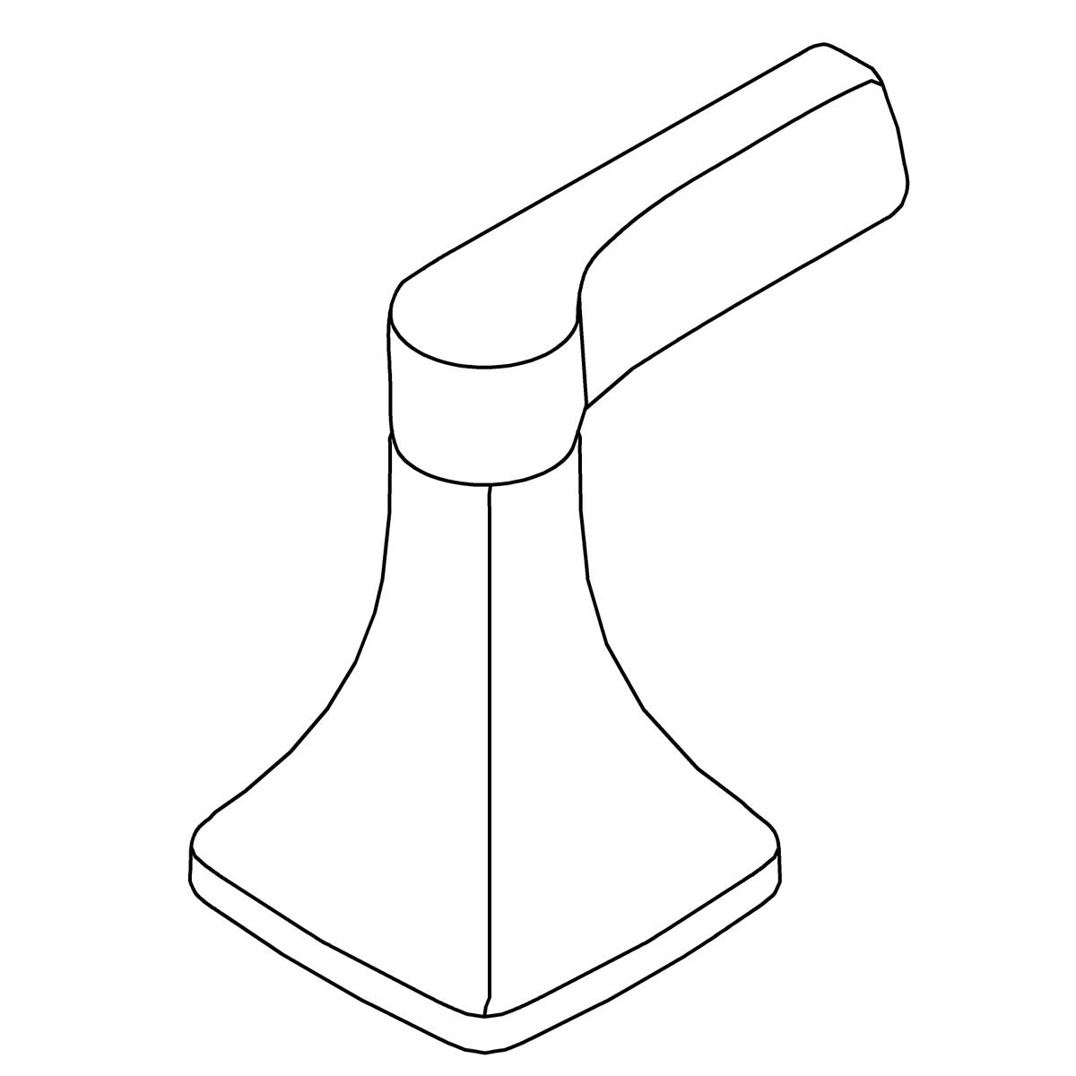 KOHLER Right Hand  Handle Assembly - Vibrant Brushed Nickel, K-1307521-BN