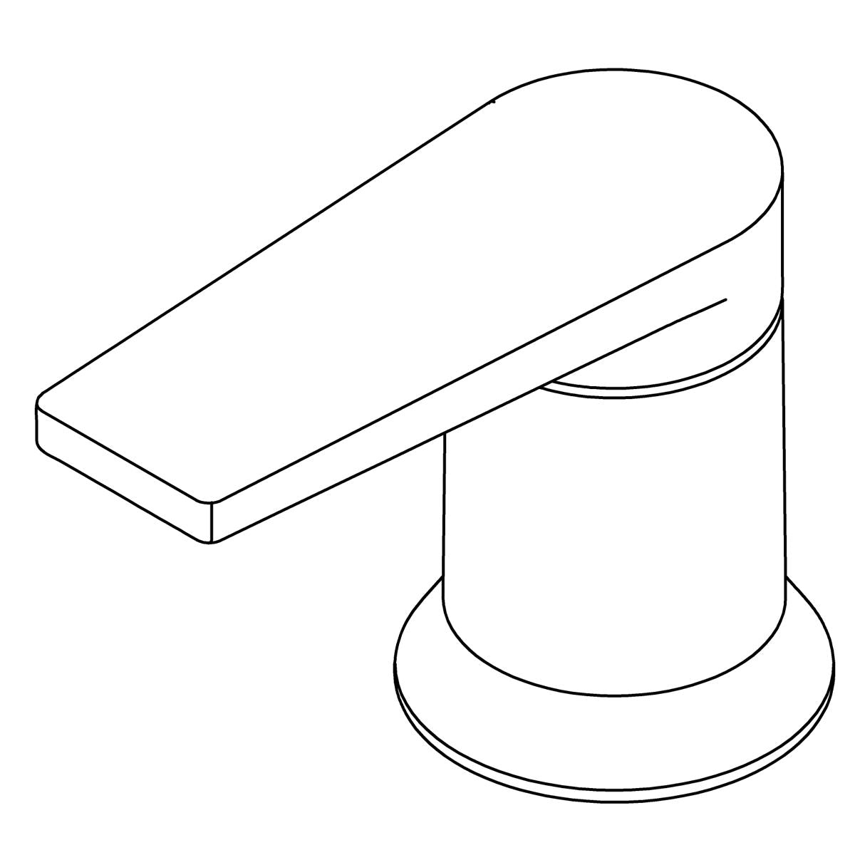 KOHLER Assembly, Handle - Vibrant Brushed Moderne Brass, K-1307935-2MB