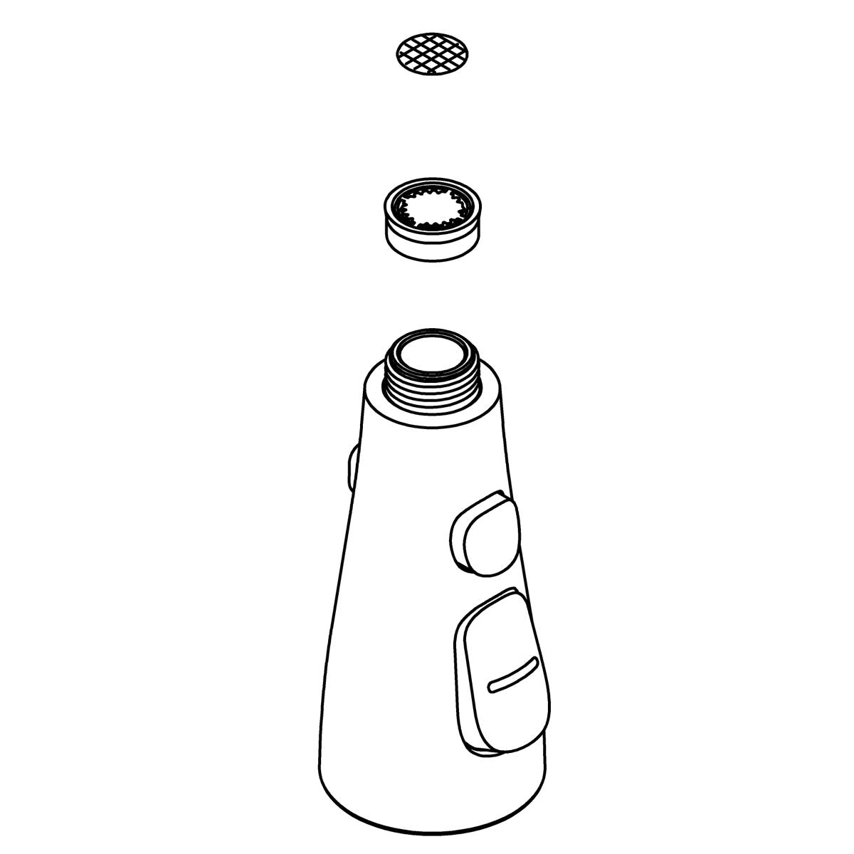 KOHLER Spray Assembly - Vibrant Stainless, K-1309218-VS