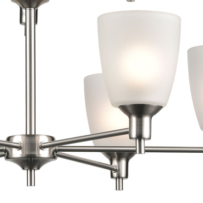 THOMAS 1309CH/20 Jackson 29'' Wide 9-Light Chandelier - Brushed Nickel