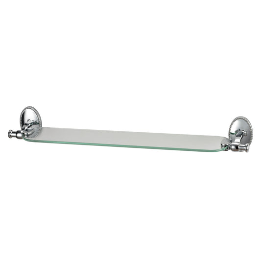 ELK STUDIO 131-010 Glass Shelf with Chrome Accents