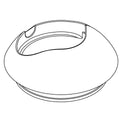 KOHLER Bonnet - Vibrant Brushed Bronze, K-1310314-BV