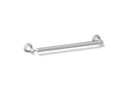 KOHLER K-13108-CP Pinstripe 18" towel bar - Polished Chrome