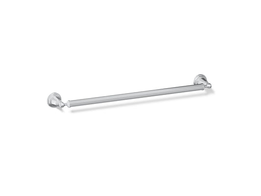 KOHLER K-13109-CP Pinstripe 24" towel bar - Polished Chrome